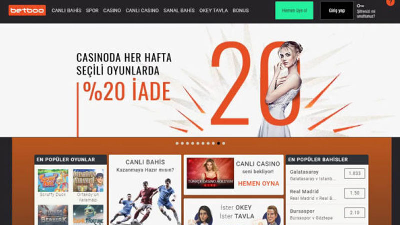 Betboo Sanal Bahis, Gerçek Bir Bahis Heyecanı, Yüksek İddaa Oranları