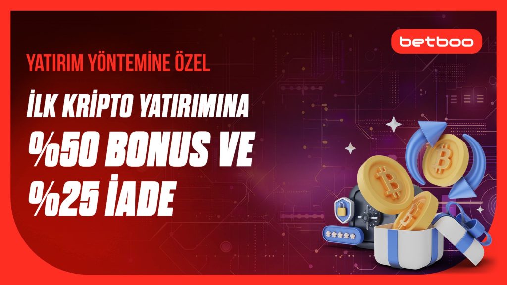 betboo kripto ilk üyelik bonusu